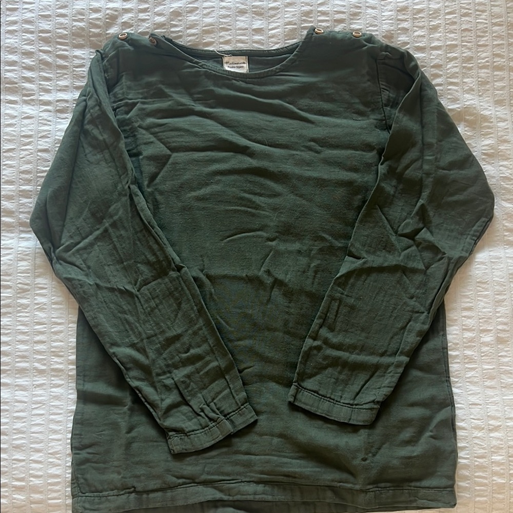 Green Long Sleeve Shirt